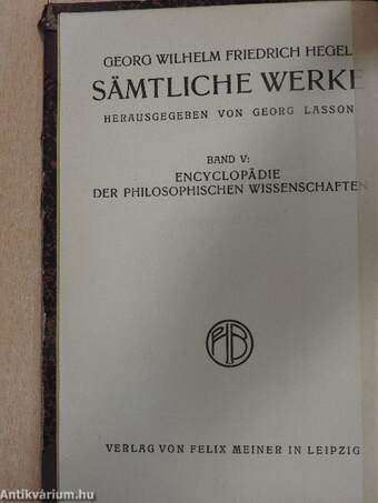 Encyclopädie der Philosophischen Wissenschaften