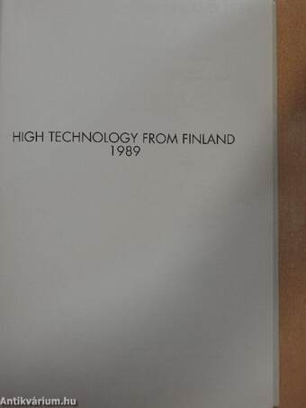 High Technology from Finland 1989