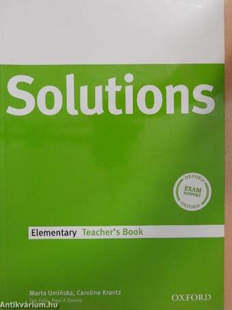 Solutions - Elementary - Teacher's Book