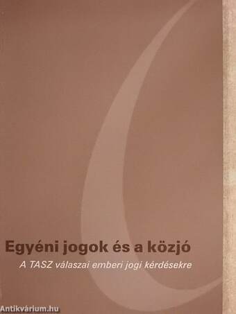 Egyéni jogok és a közjó