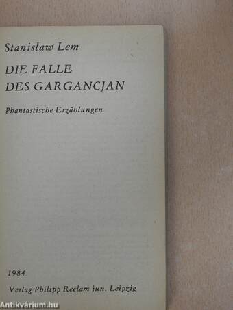 Die Falle des Gargancjan