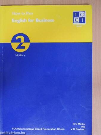 How to Pass English for Business