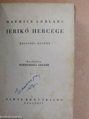 Jerikó hercege