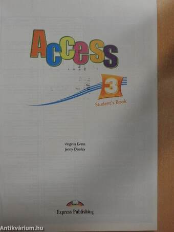 Access 3. - Student's Book