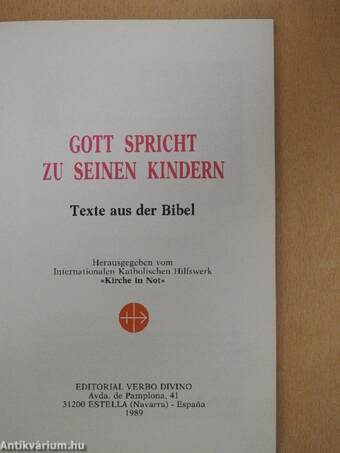 Gott spricht zu seinen Kindern