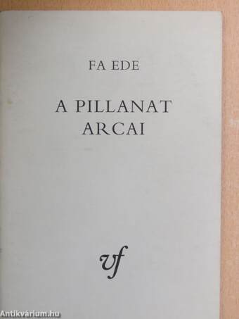 A pillanat arcai