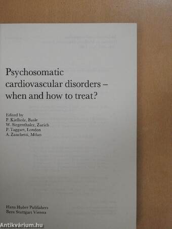 Psychosomatic cardiovascular disorders - when and how to treat?