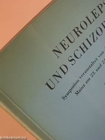 Neurolepsie und schizophrenie