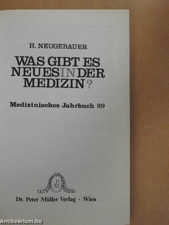 Was gibt es Neues in der Medizin?