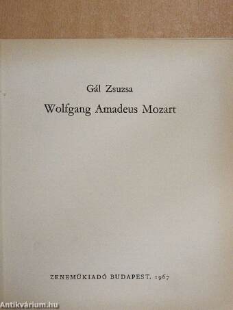 Wolfgang Amadeus Mozart