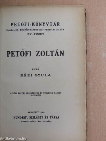 Petőfi Zoltán