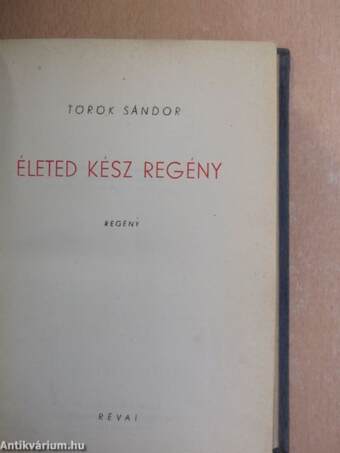 Életed kész regény