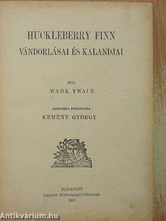 Huckleberry Finn vándorlásai és kalandjai