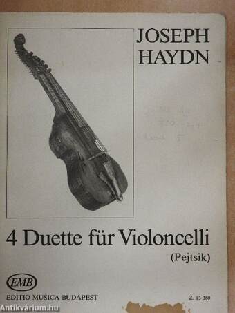 4 Duette für Violoncelli