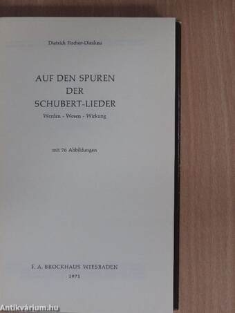 Auf den Spuren der Schubert-Lieder