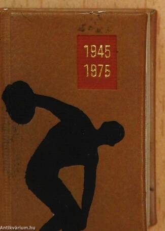 Három évtized sportja (minikönyv) (számozott)