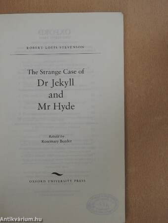 Dr. Jekyll and Mr. Hyde