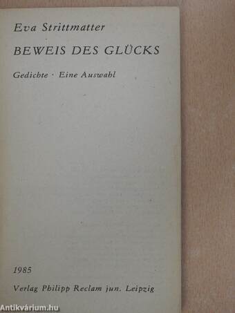 Beweis Des Glücks