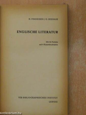 Englische Literatur