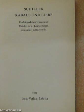 Kabale und Liebe 