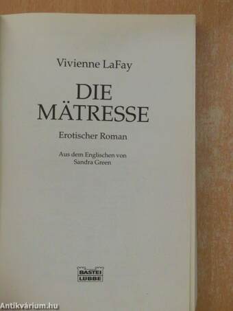 Die Mätresse