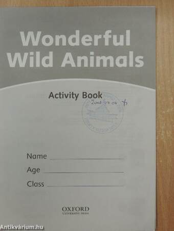 Wonderful Wild Animals - Activity Book