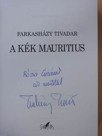 A Kék Mauritius (dedikált példány)