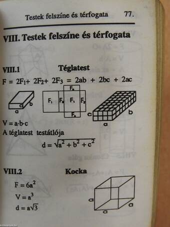 Matematika (minikönyv)