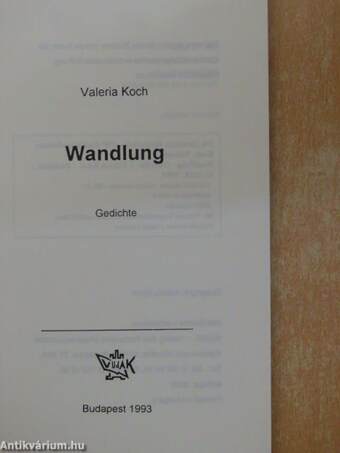 Wandlung