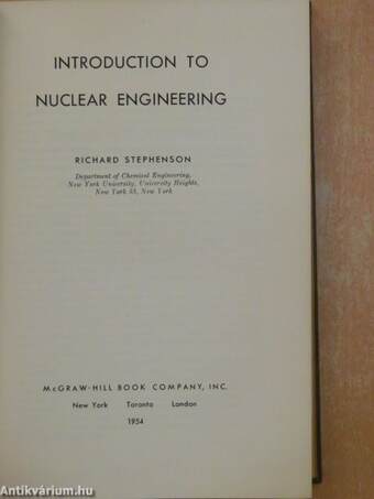 Introduction to nuclear engineering