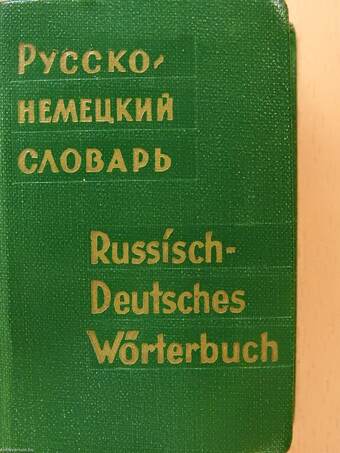 Russisch-Deutsches Taschenwörterbuch (minikönyv)