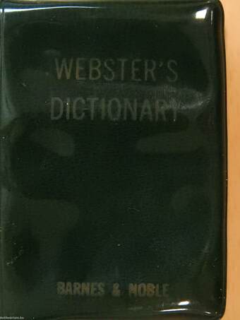 Webster's dictionary and english grammar (minikönyv)