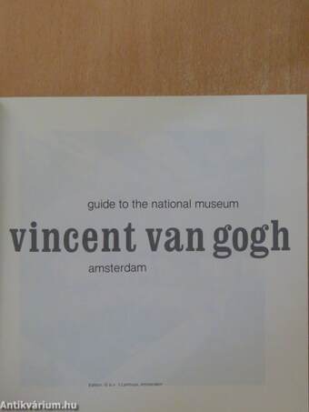 Guide to the National Museum Vincent van Gogh