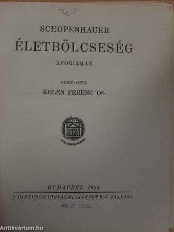 Életbölcseség