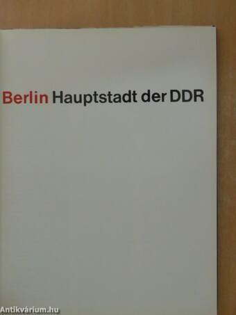 Berlin - Hauptstadt der DDR