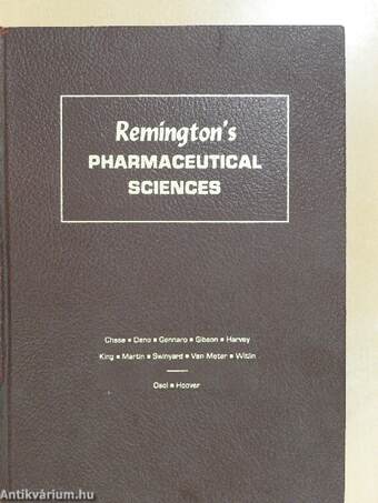 Remington's Pharmaceutical Sciences