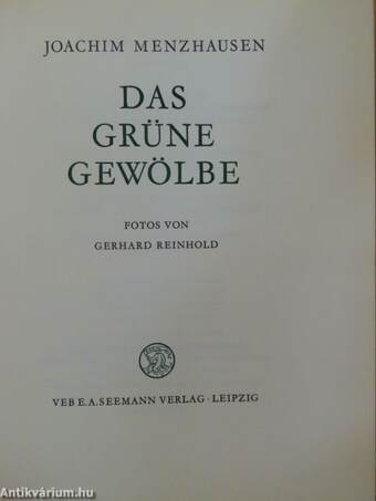 Das grüne Gewölbe