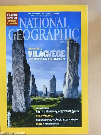 National Geographic Magyarország 2010. február