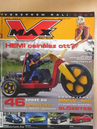 Rali Club Vmax 2005/7./Veszprém Rali 2005 műsorfüzet