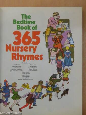 The Bedtime Book of 365 Nursery Rhymes