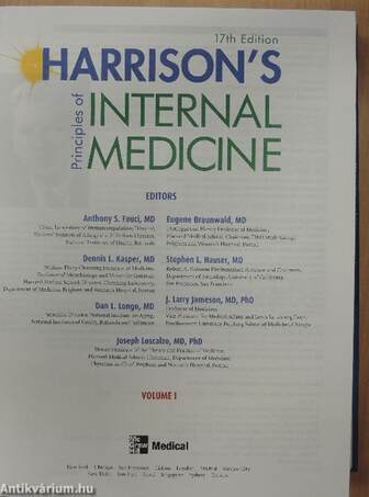 Harrison's Principles of Internal Medicine I-II.