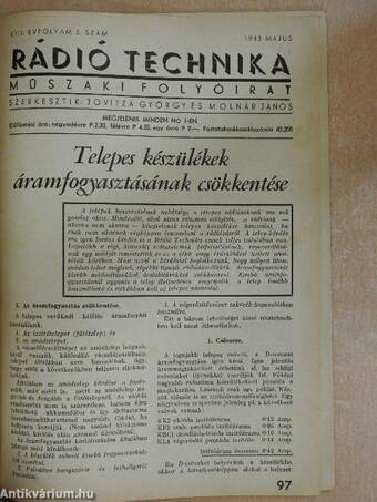 Rádió Technika 1943. május