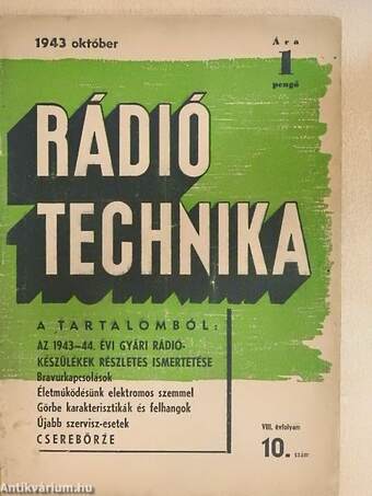 Rádió Technika 1943. október