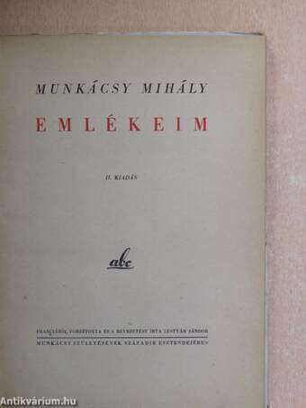 Emlékeim