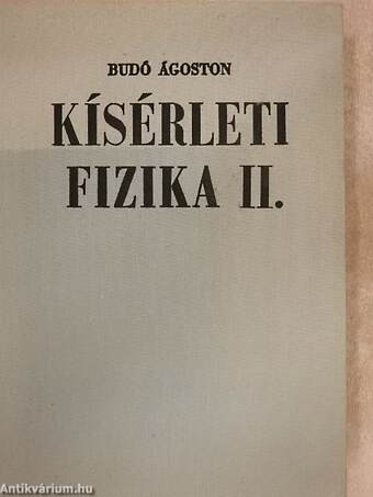 Kísérleti fizika II.