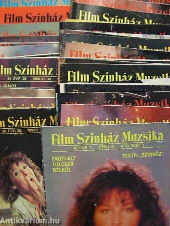 Film-Színház-Muzsika 1990. (nem teljes évfolyam)
