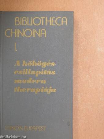 A köhögéscsillapítás modern therapiája