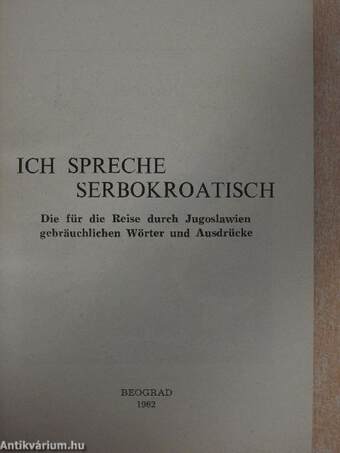 Ich Spreche Serbokroatisch