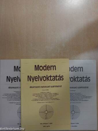 Modern Nyelvoktatás 2002/1-4.