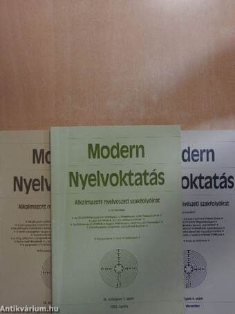 Modern Nyelvoktatás 2003/1-4. 